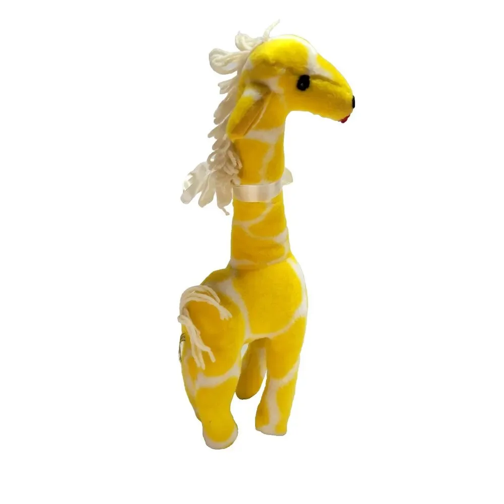 Vtg Giraffe Plush Bantam US Toys Inc 18
